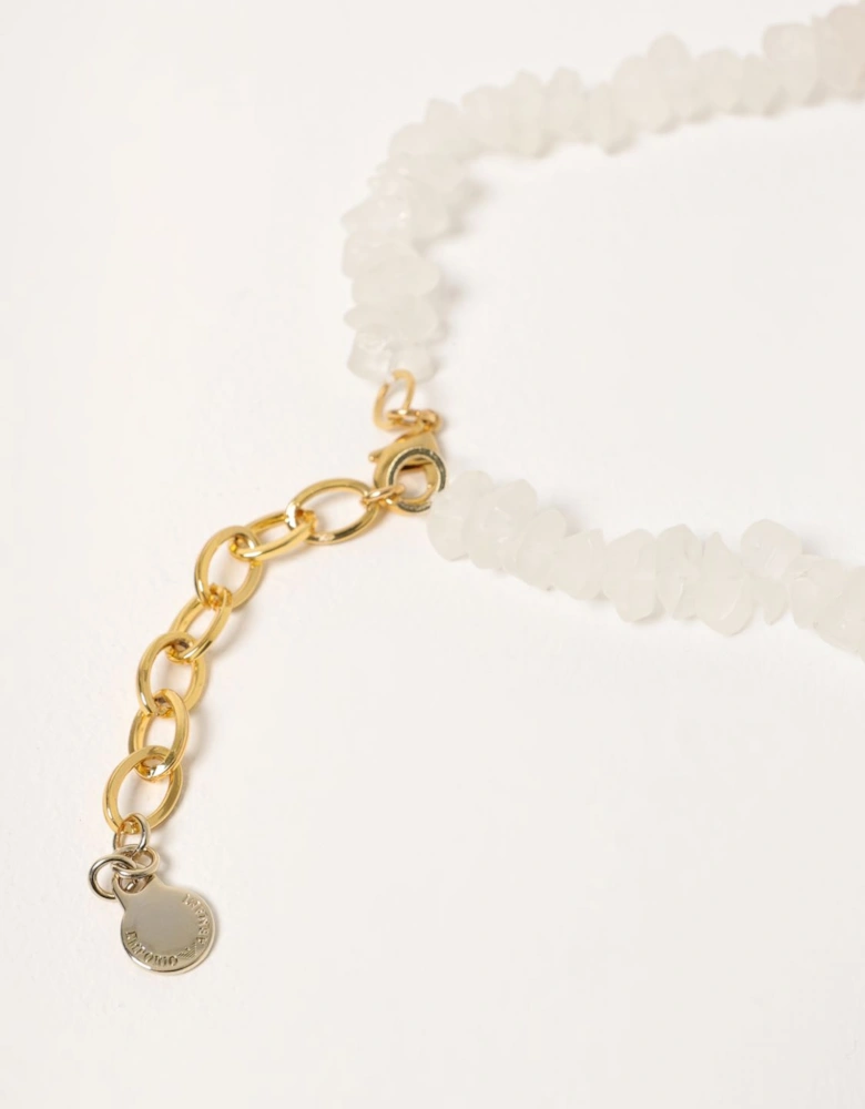 Ombre Glass Bead Necklace