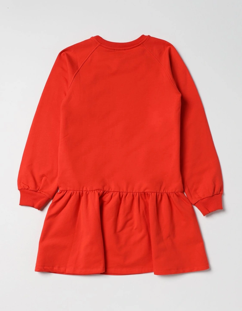Kids Christmas Teddy Bear Dress