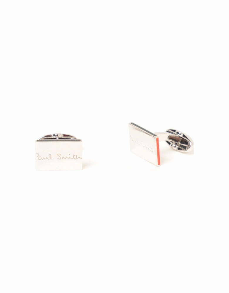 Signature Cufflinks Rectangular Design