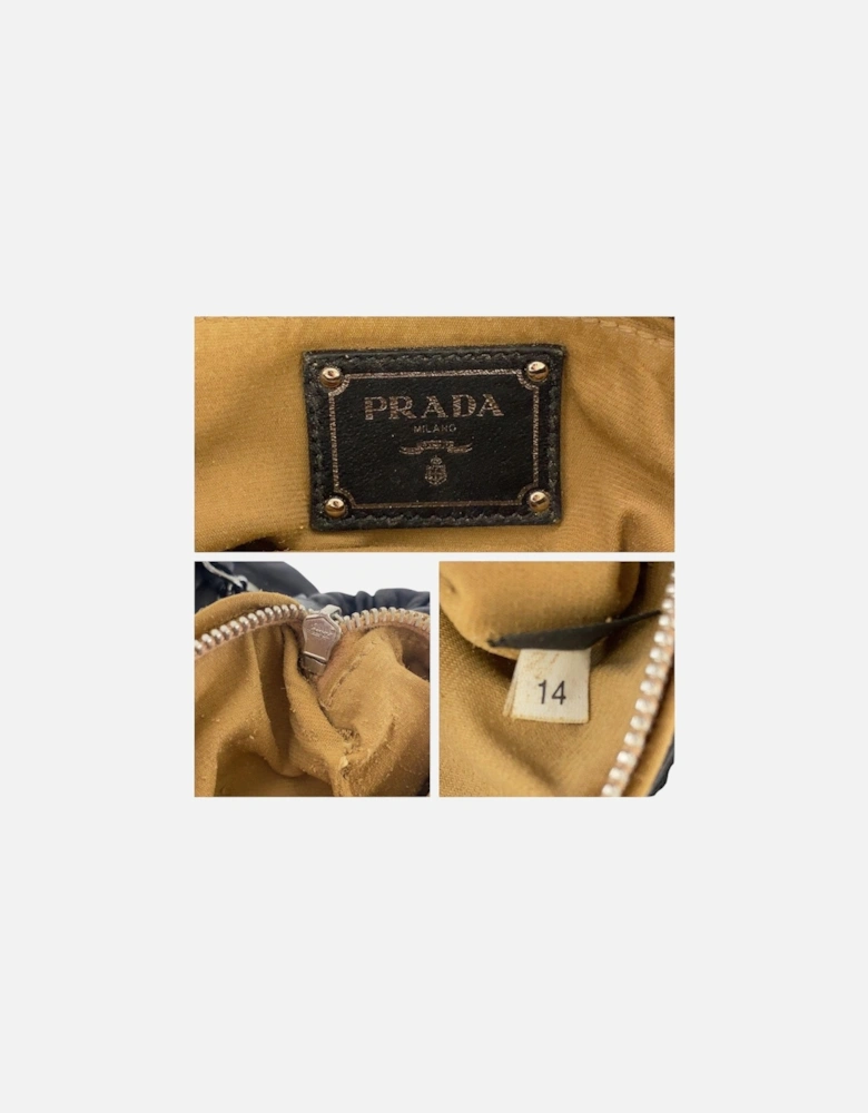 Plisse Leather Chain Shoulder Bag