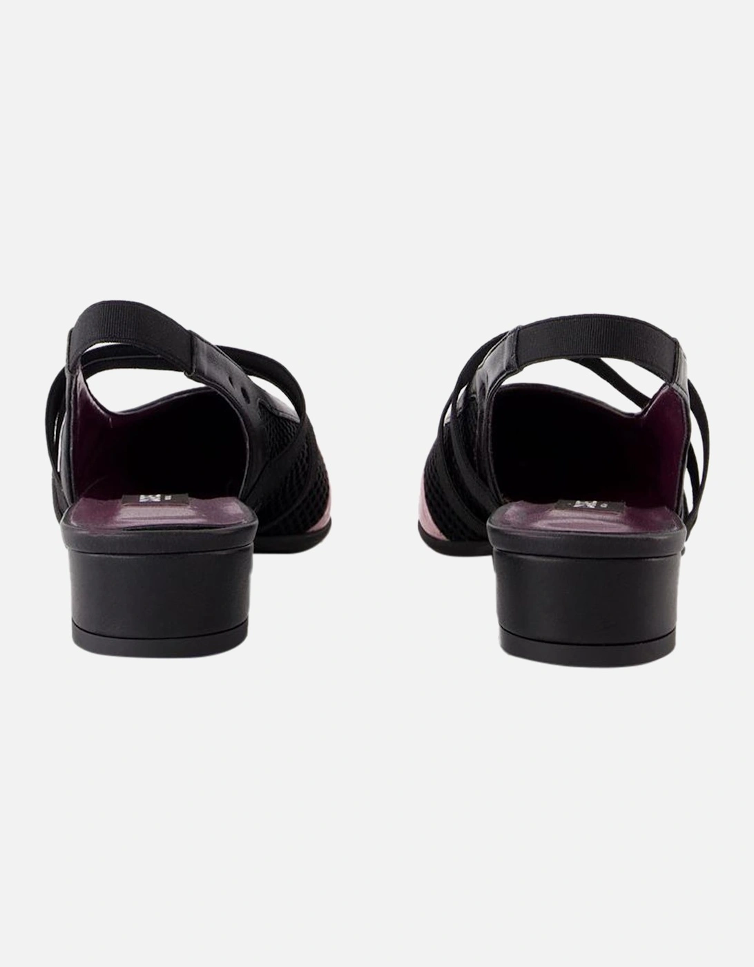 Slingback Pumps Low Heel Mesh