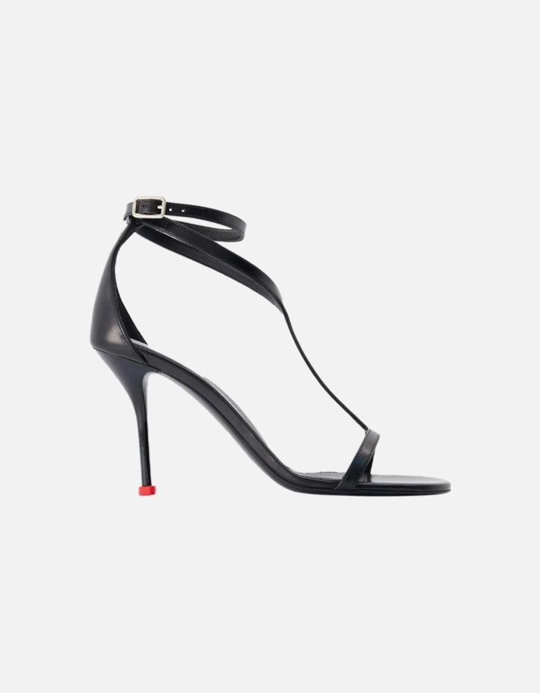 Leather Harness Pumps