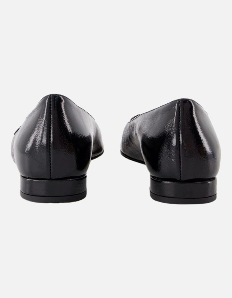 Patent Leather Ballerina Flats
