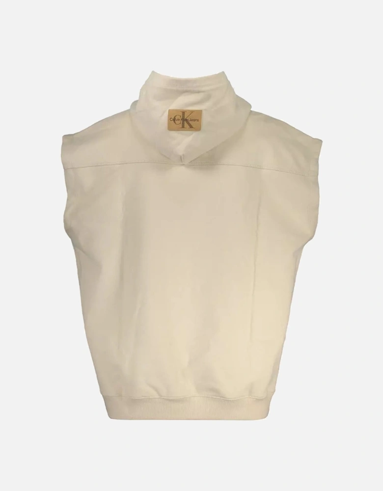 Sleeveless Hoodie Knitwear