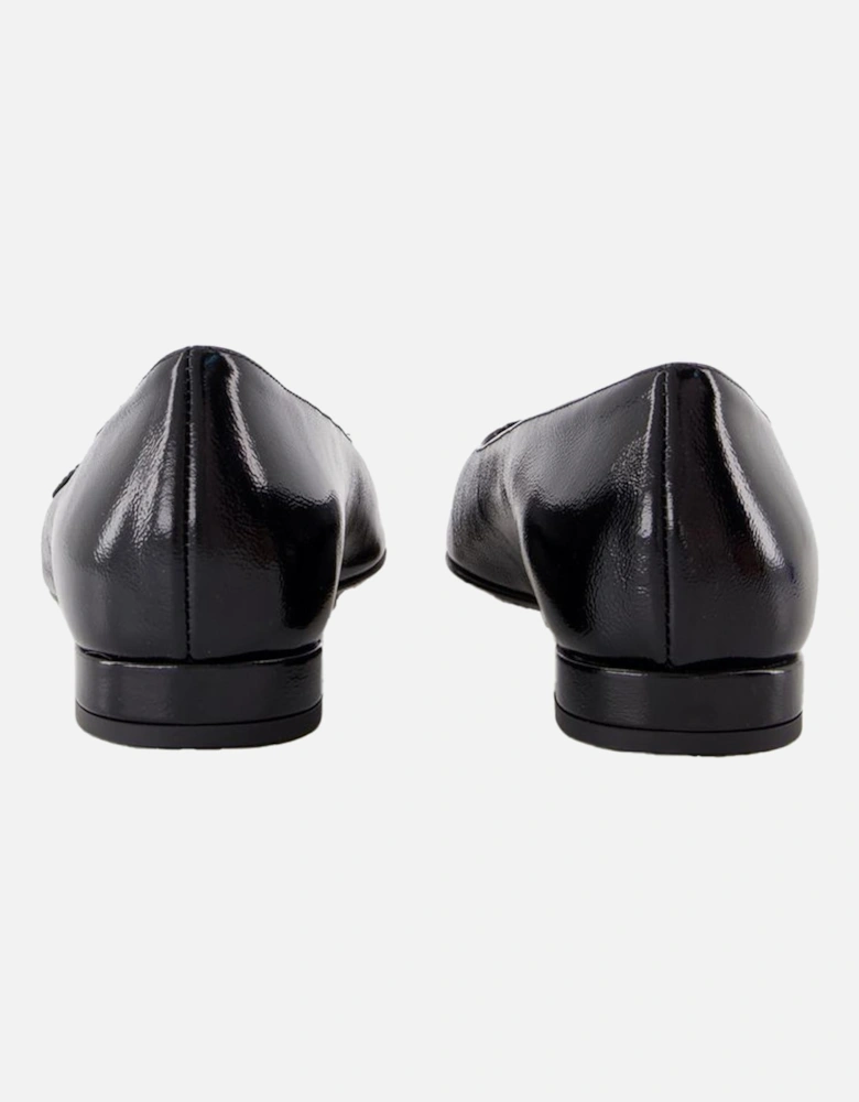 Patent Leather Ballerina Flats