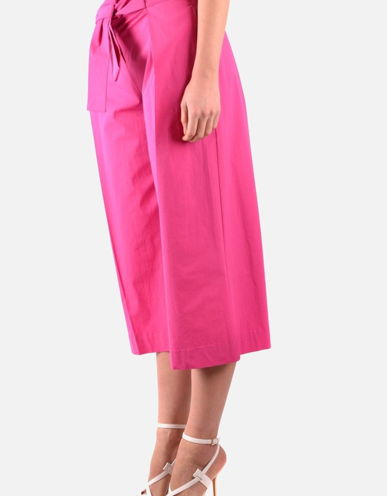 Bow Culottes Casual Pants