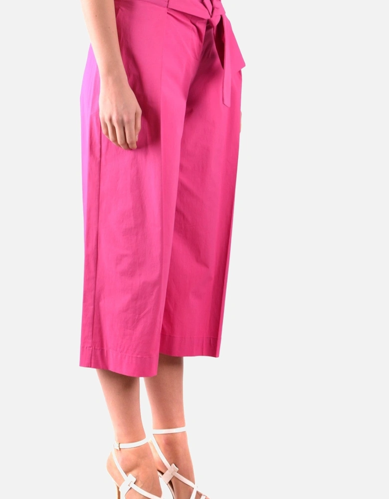 Bow Culottes Casual Pants