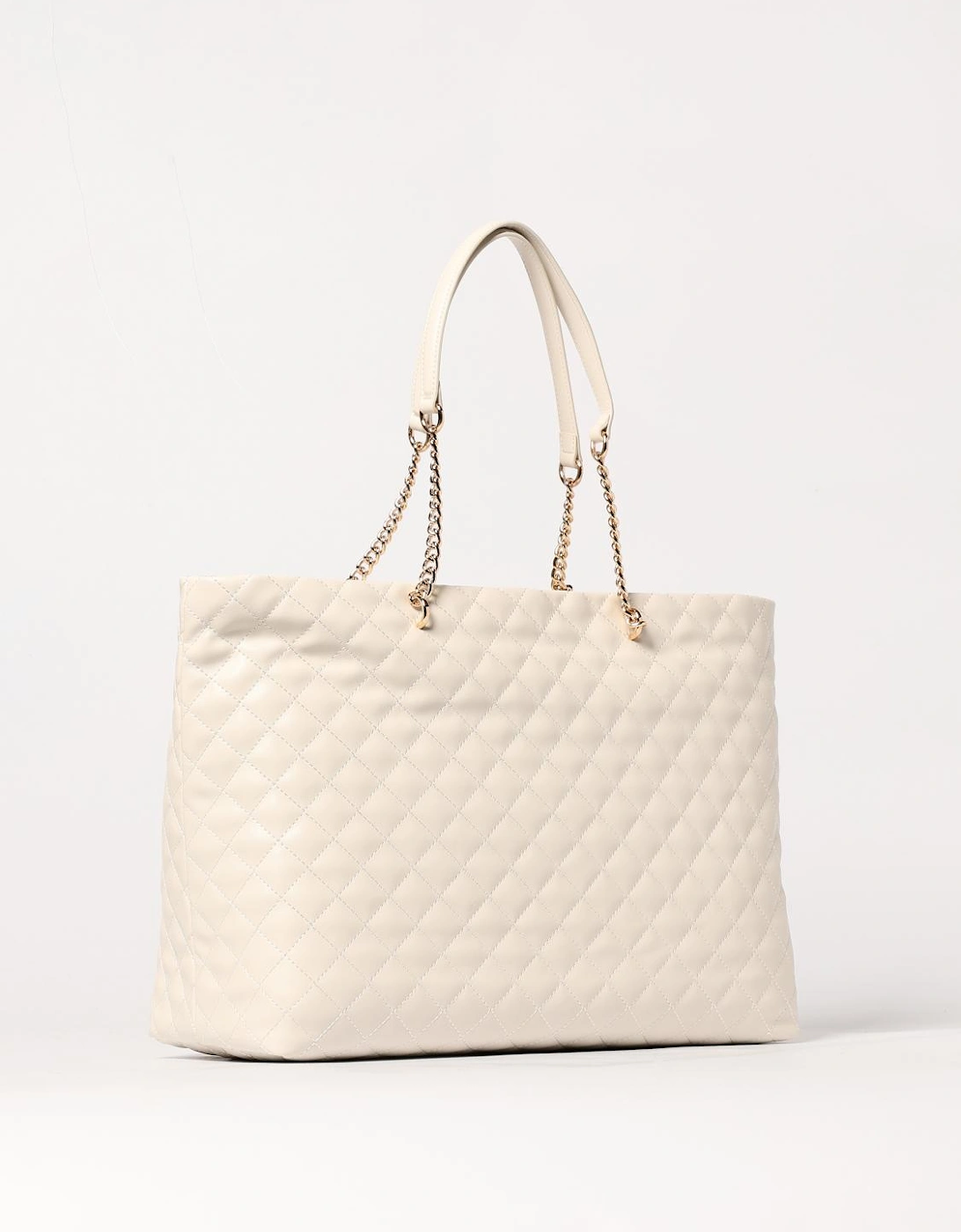 Quilted Tote Chain Strap Bag