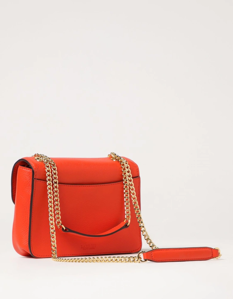 Pebbled Leather Camera Bag Chain Strap