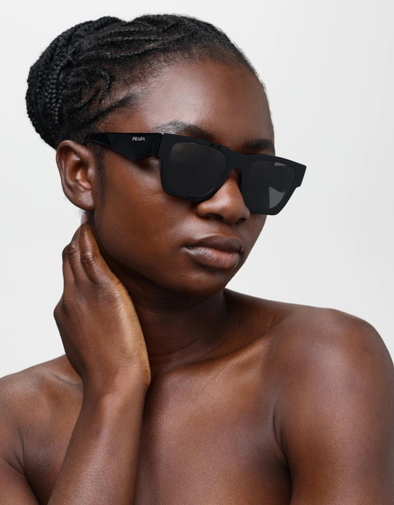 SPR061S Sunglasses Rectangular Frame