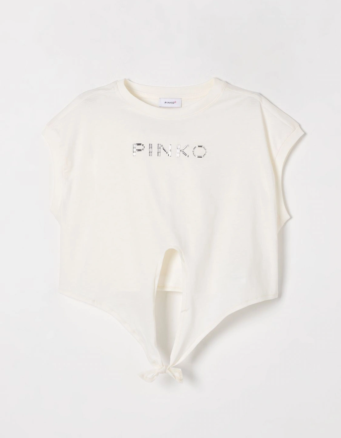 TieFront Embroidered Top