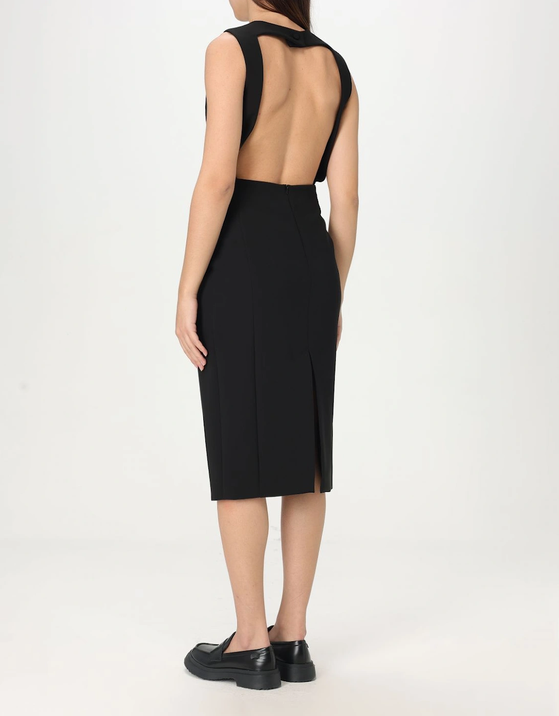 Midi Sheath Dress Fitted Silhouette