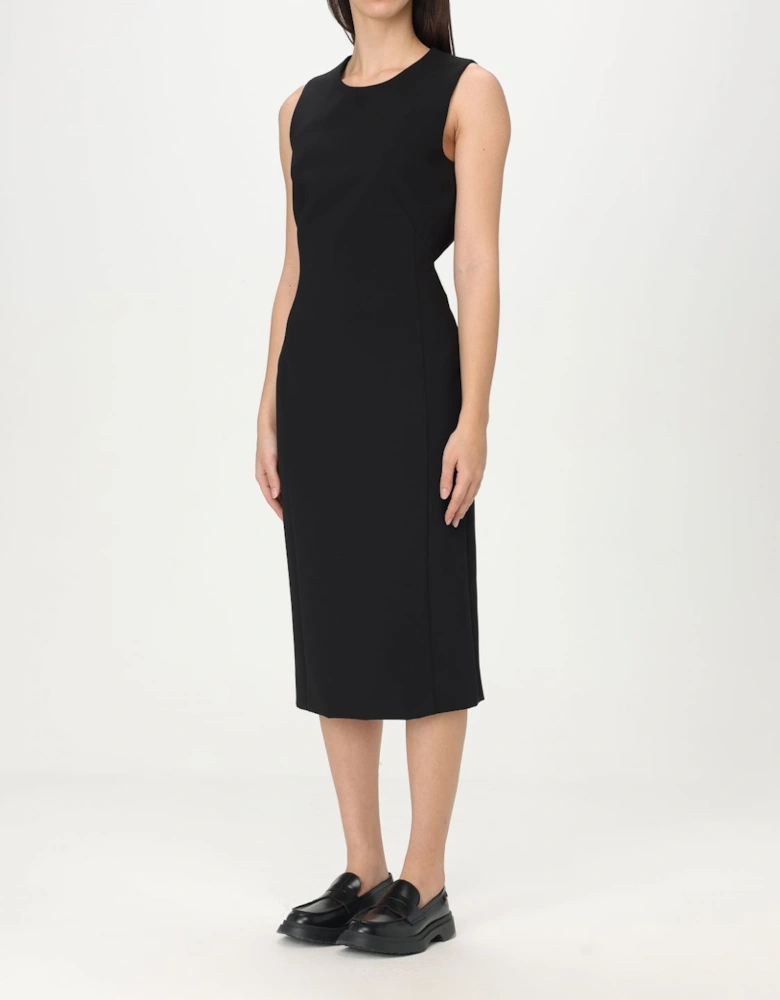 Midi Sheath Dress Fitted Silhouette