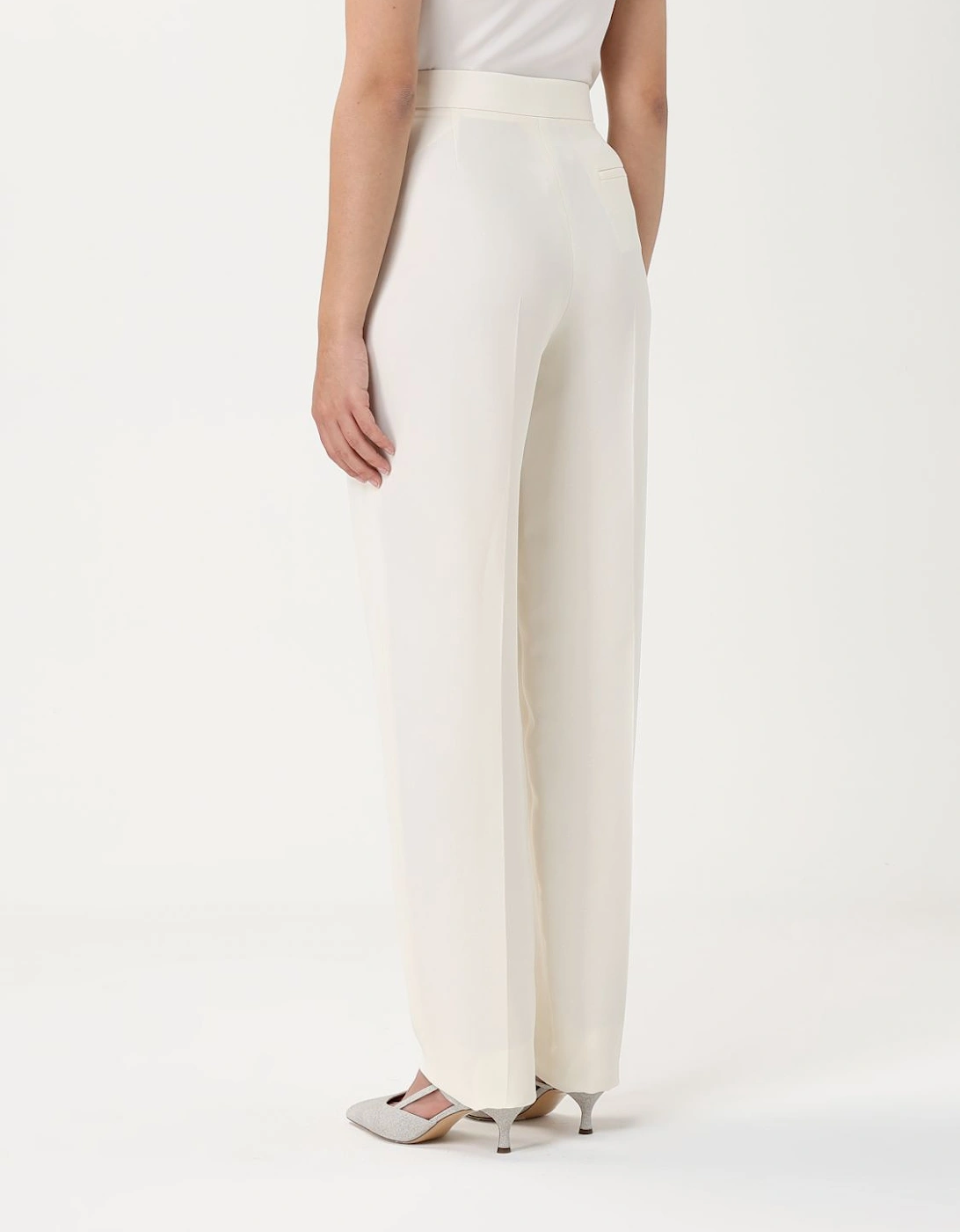 Pleated Wool Trousers