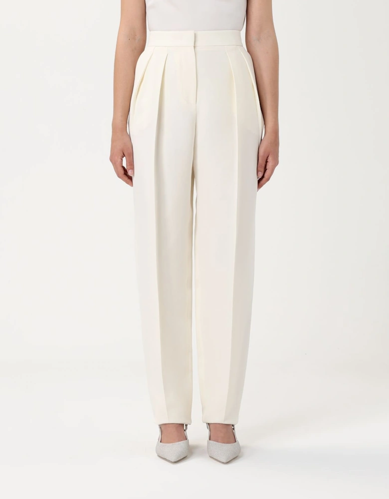 Pleated Wool Trousers
