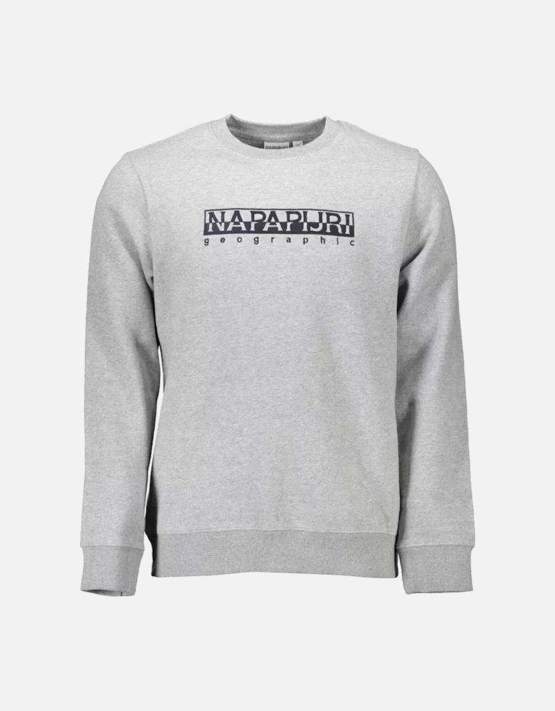 Crew Neck Sweatshirt Geographic Style