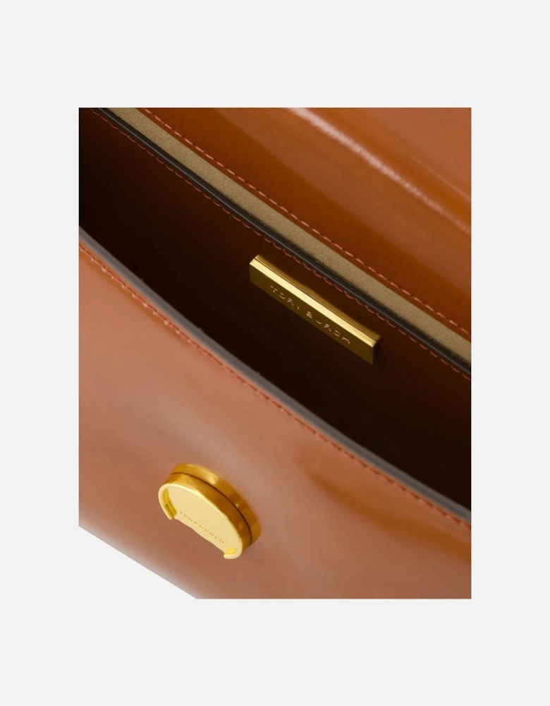 Leather Robinson Spazzolato Bag with Adjustable Crossbody Strap