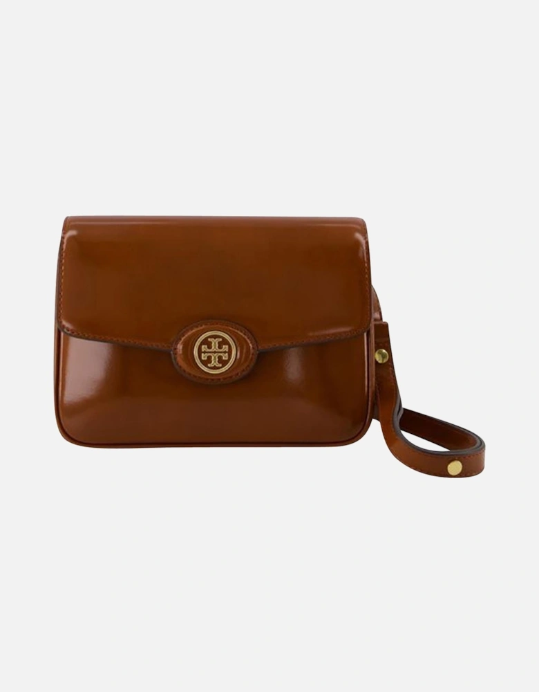 Leather Robinson Spazzolato Bag with Adjustable Crossbody Strap