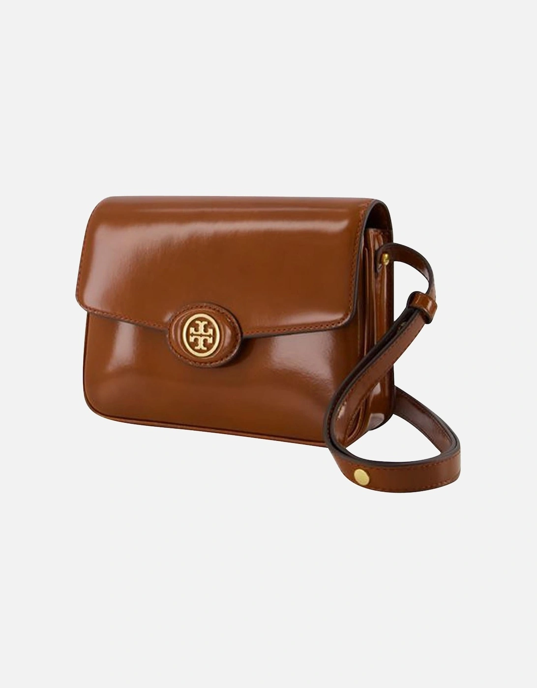 Leather Robinson Spazzolato Bag with Adjustable Crossbody Strap