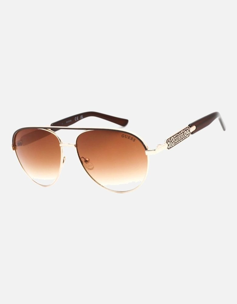 Aviator Sunglasses GU7380 Brown Gradient