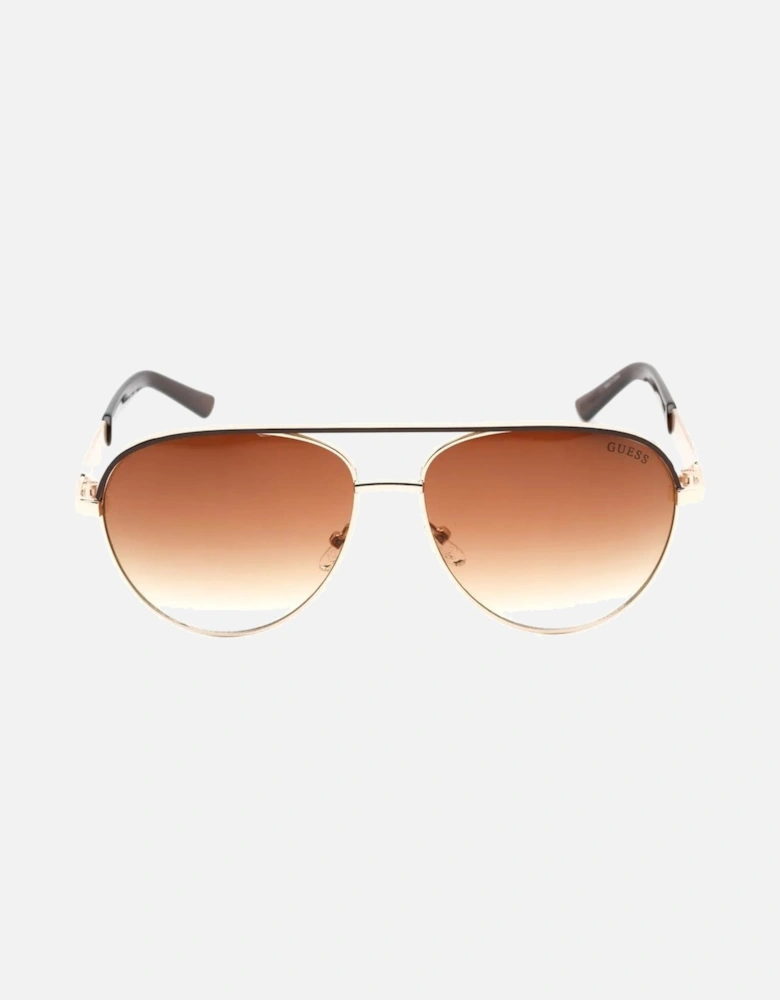 Aviator Sunglasses GU7380 Brown Gradient