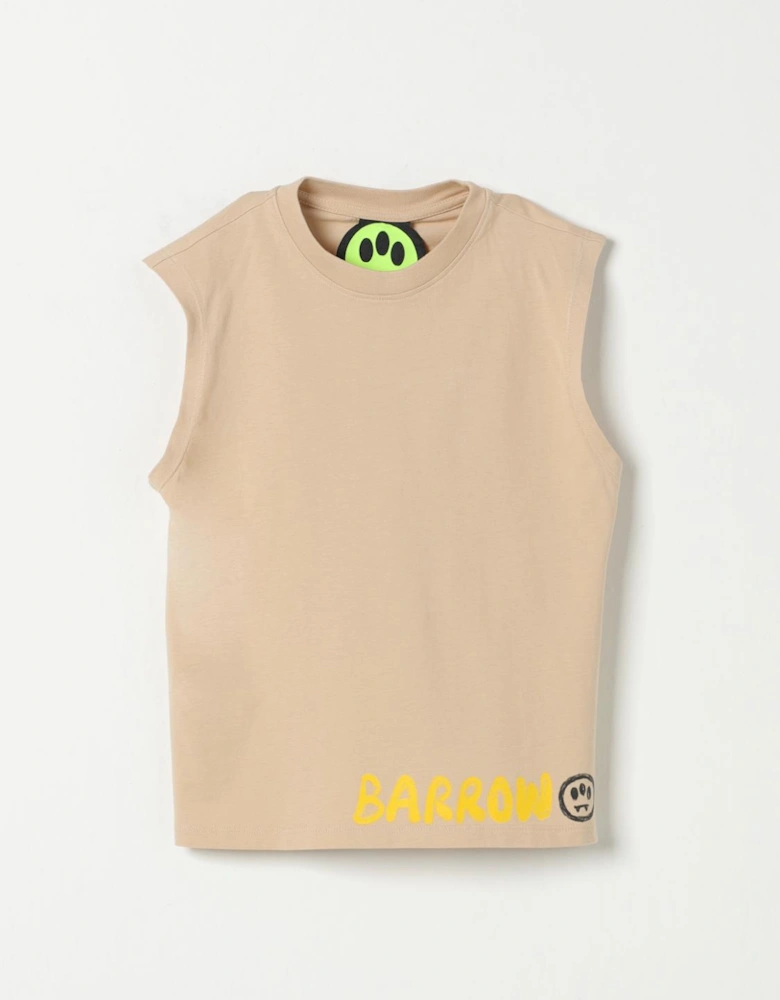 Kids Sleeveless Cotton Shirt