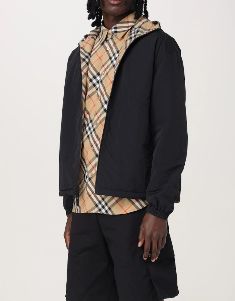 Hooded Check Jacket WaterResistant