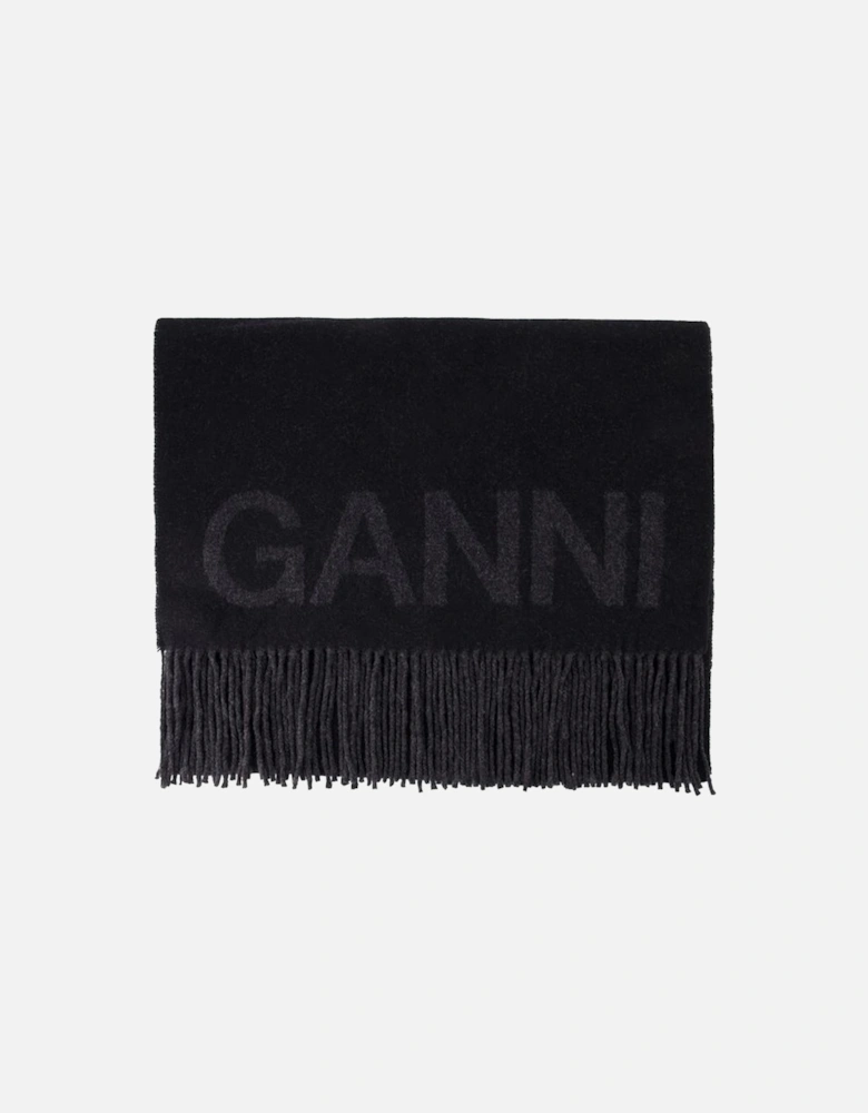 Woolen Throw Blanket with Fringe
