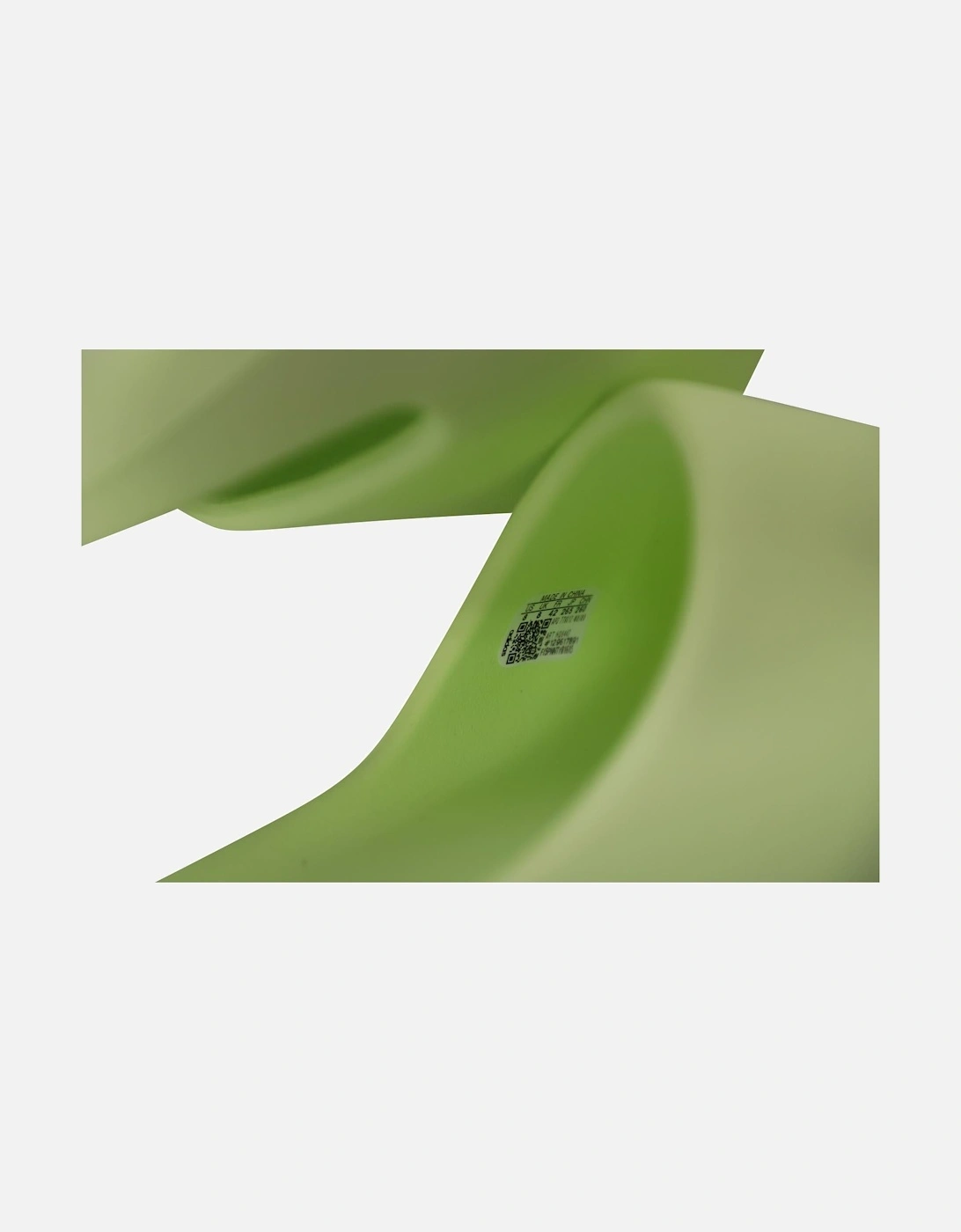 Slide Lime Green Sandal