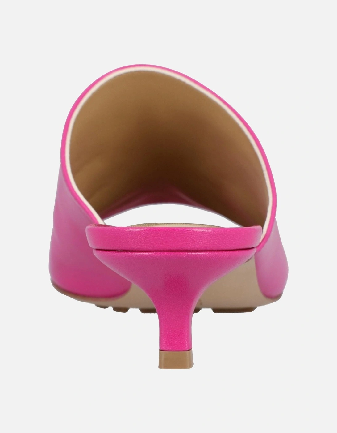 Stretch Kitten Heel Mules