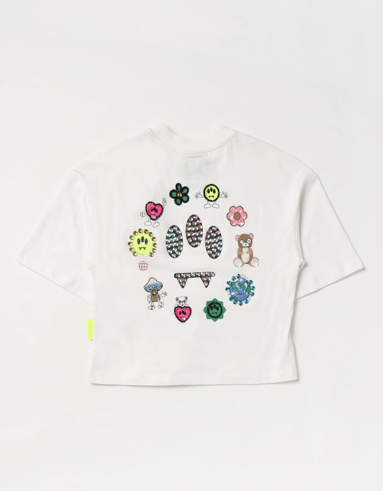 Kids Crop Top Short Sleeves