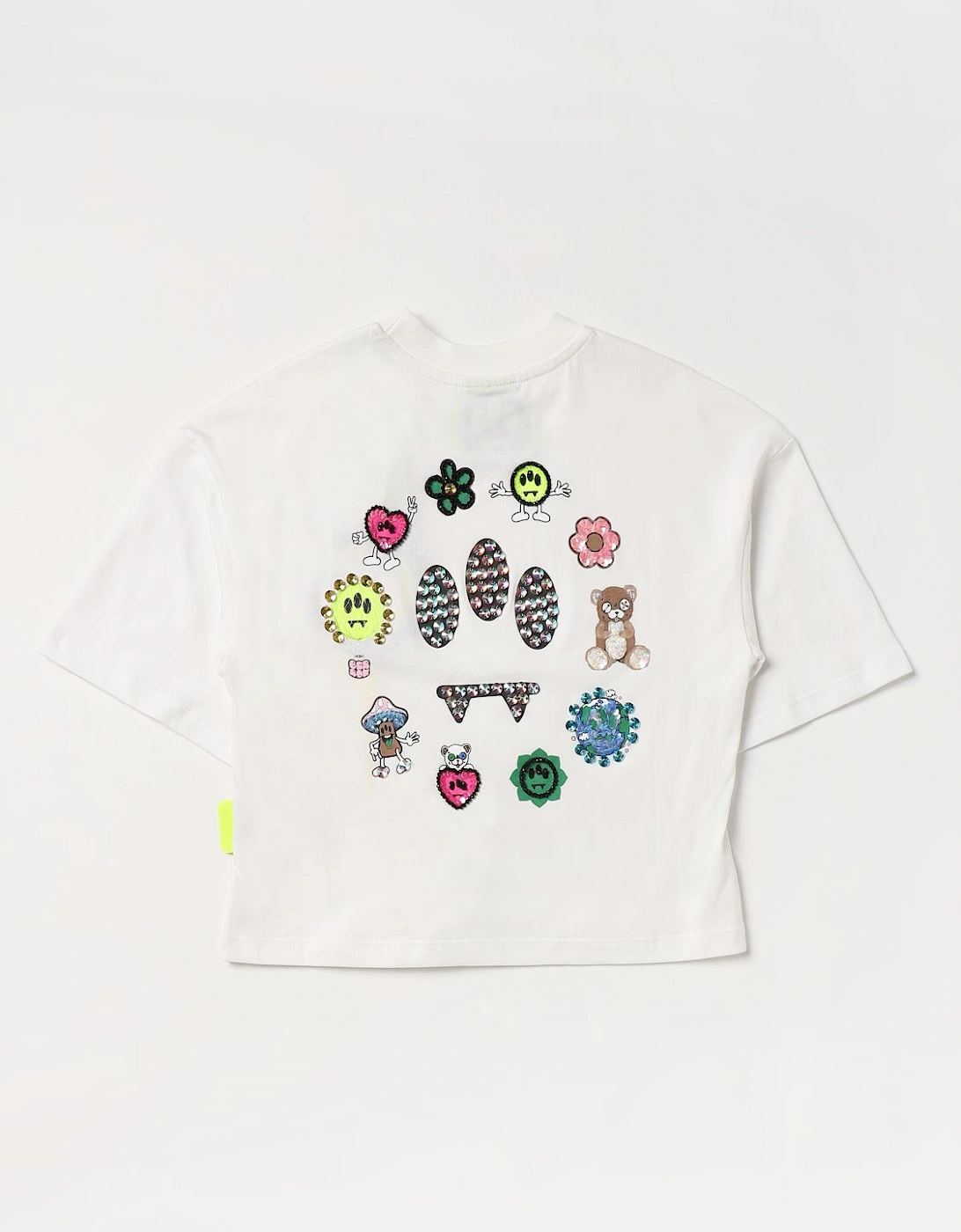 Kids Crop Top Short Sleeves