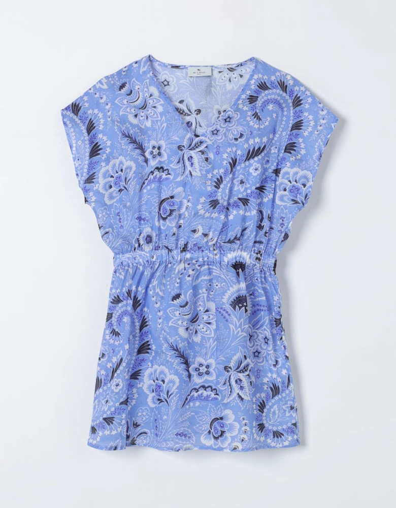 Floral Print Mini Dress