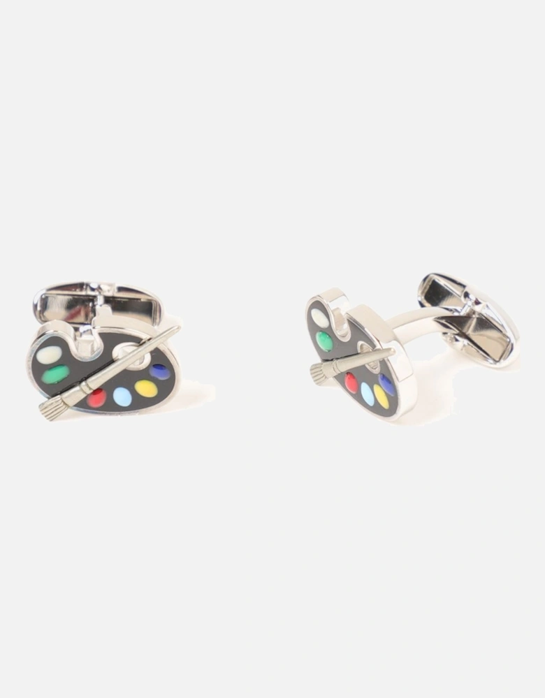Palette Cufflinks Artist Design