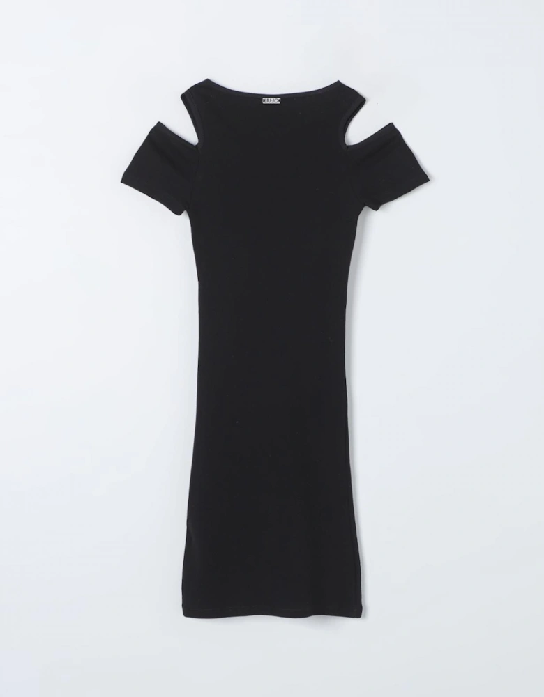 Cold Shoulder Midi Dress