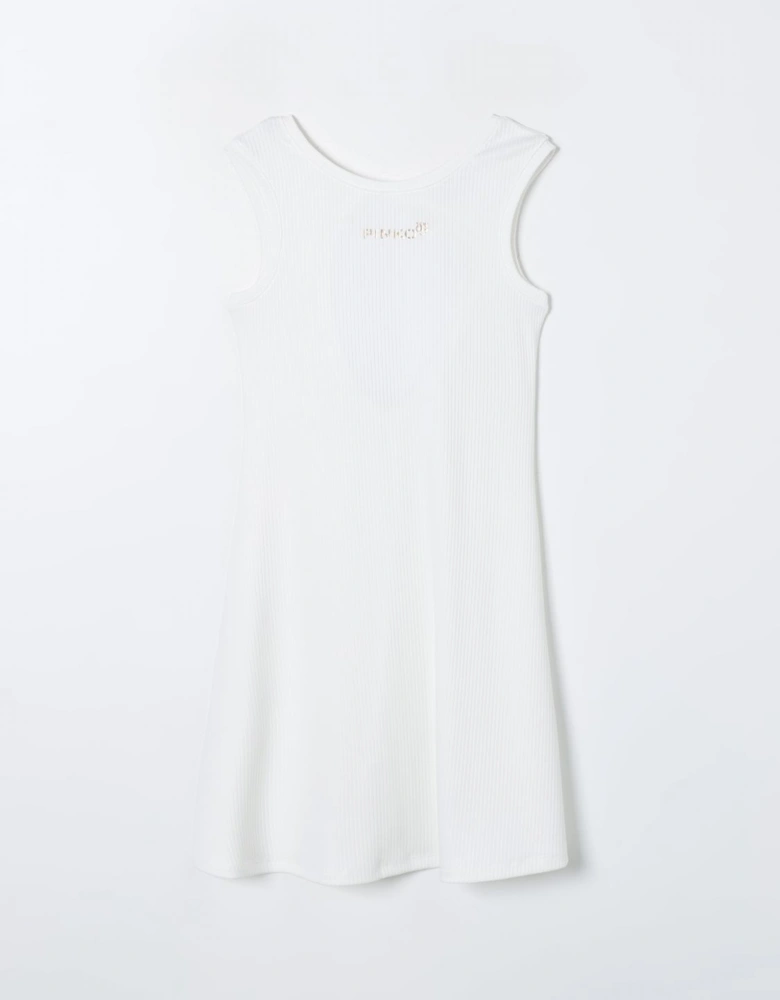 Ribbed Mini Sleeveless Dress