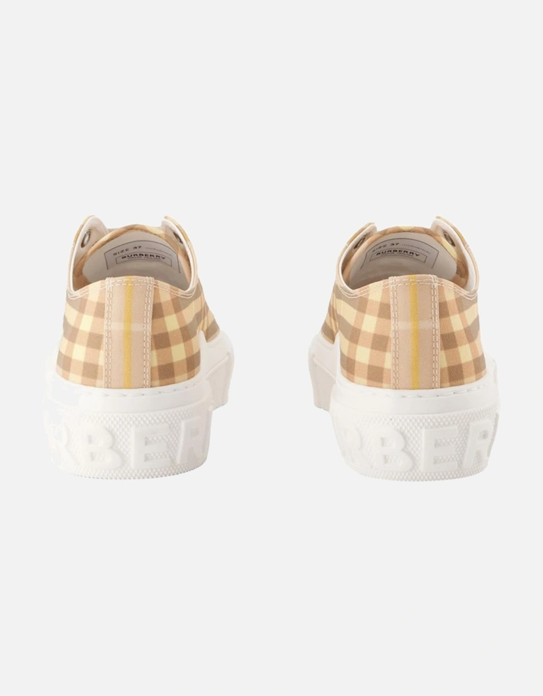 Arthur Check Platform Sneakers