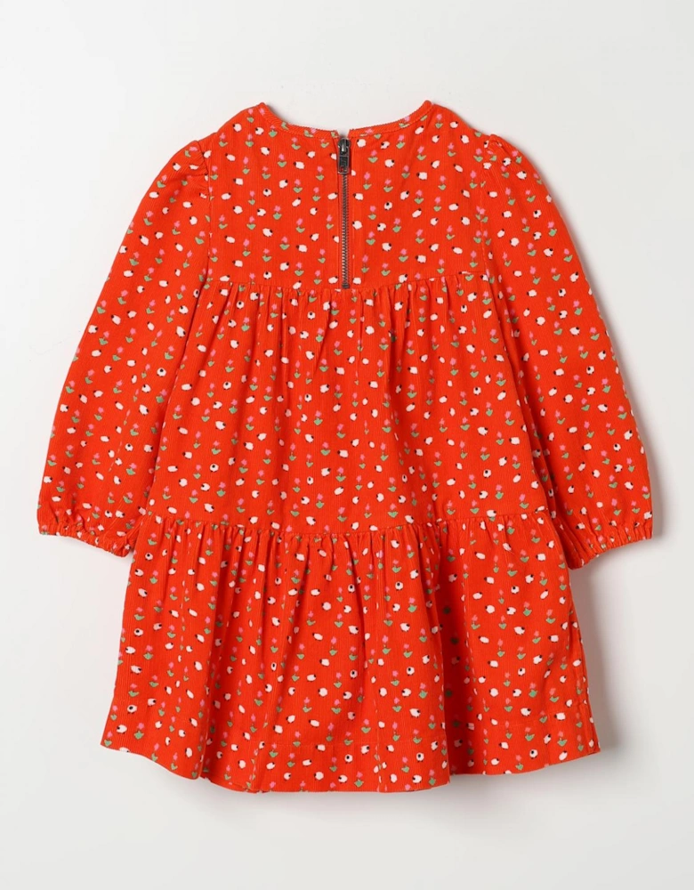 Kids Tiered Corduroy Dress