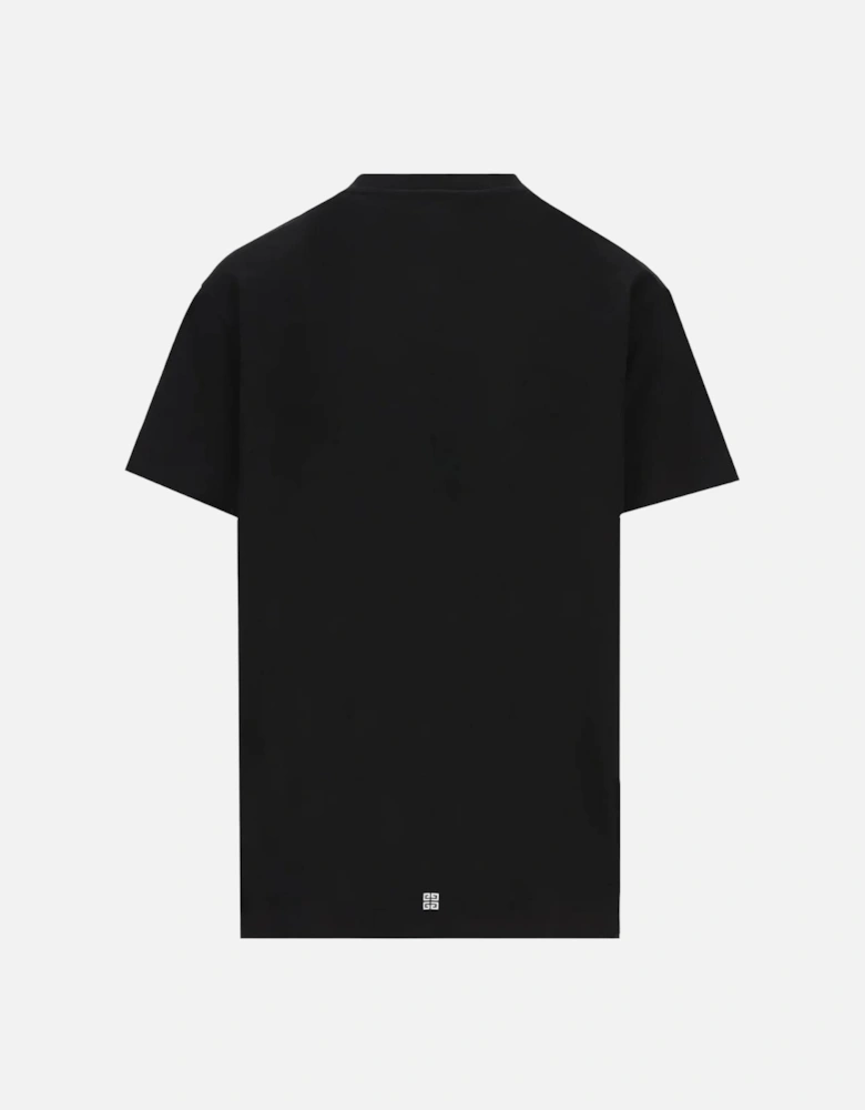 Archetype Logo Print Oversized T-Shirt in Black