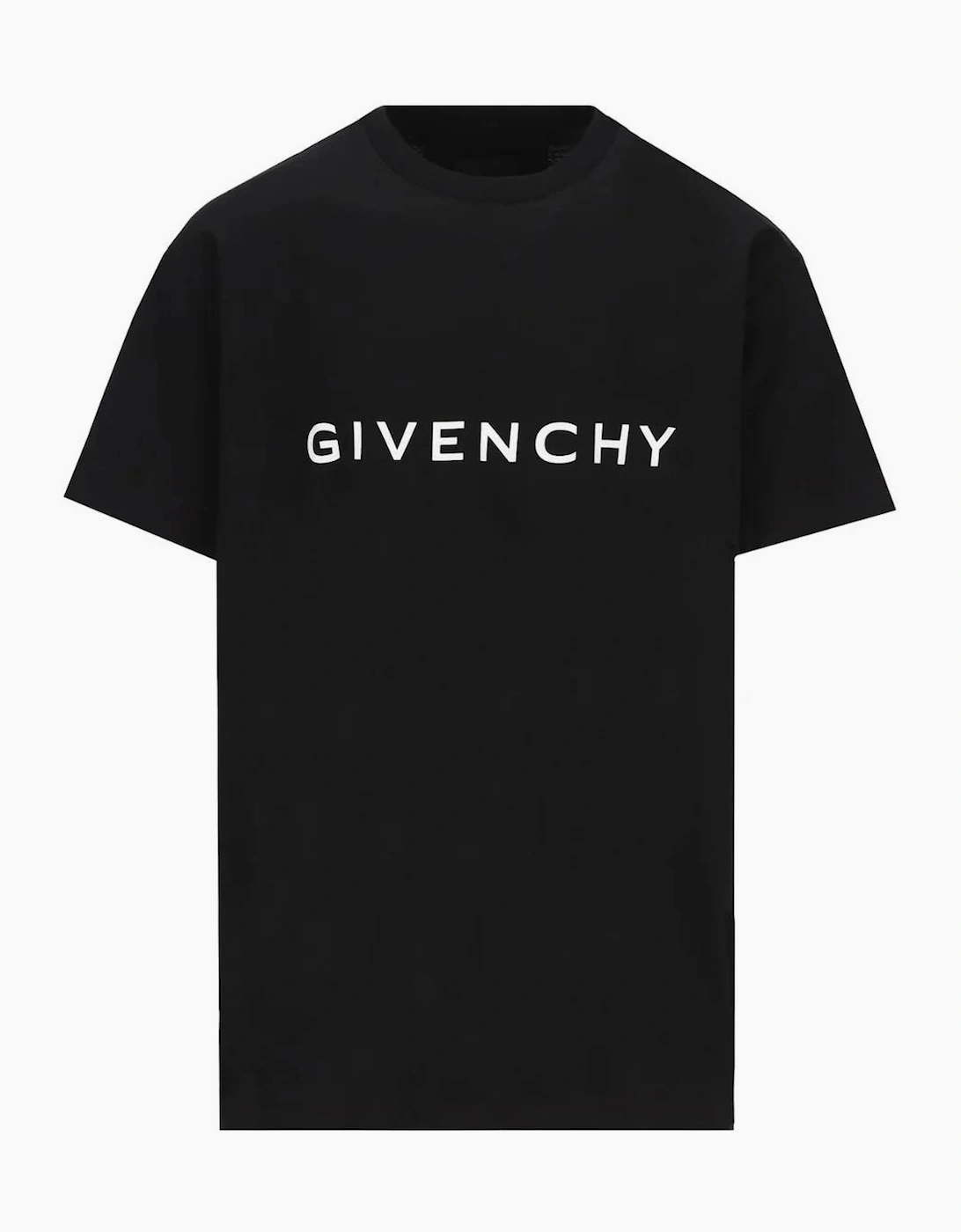 Givenchy Men's Givenchy Archetype Logo Print Oversized T-Shirt in Black