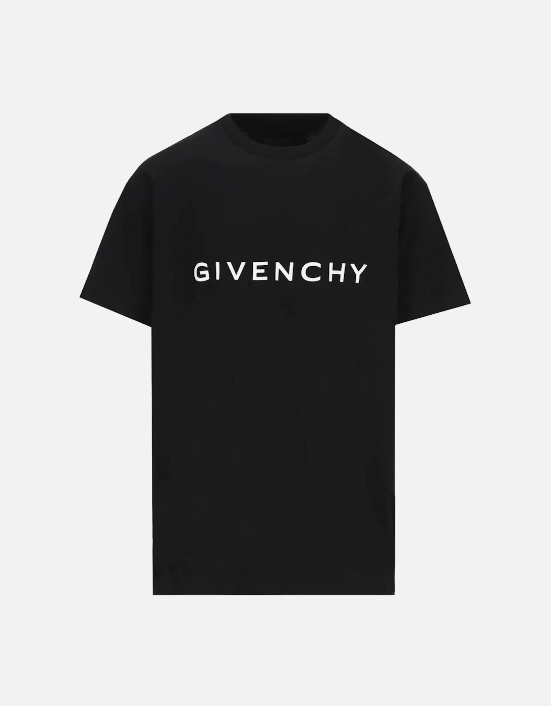 Archetype Logo Print Oversized T-Shirt in Black, 4 of 3
