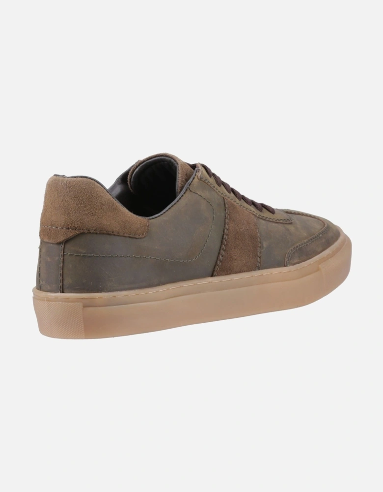 Riley Suede Men's Khaki Trainers