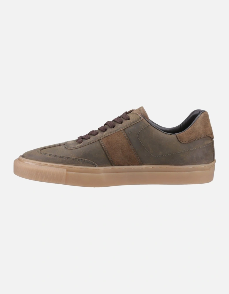 Riley Suede Men's Khaki Trainers