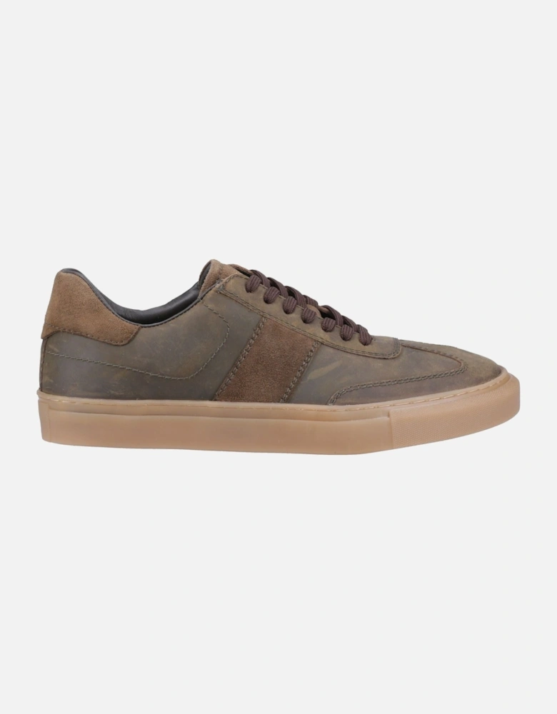Riley Suede Men's Khaki Trainers