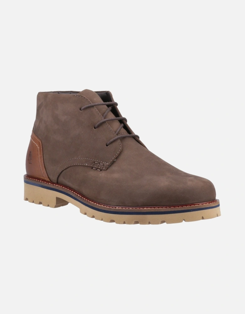 Moore Nubuck Men's Brown Ankle Boots