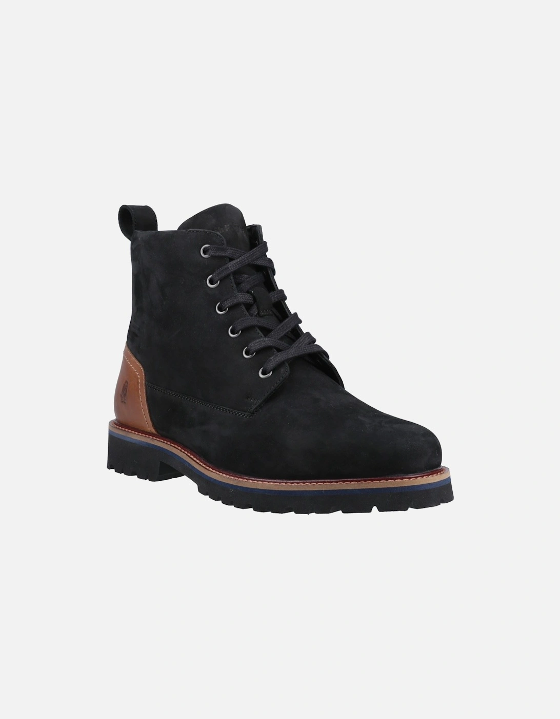 Hush Puppies Men's Hush Puppies Maguire Nubuck Men's Black Ankle Boots