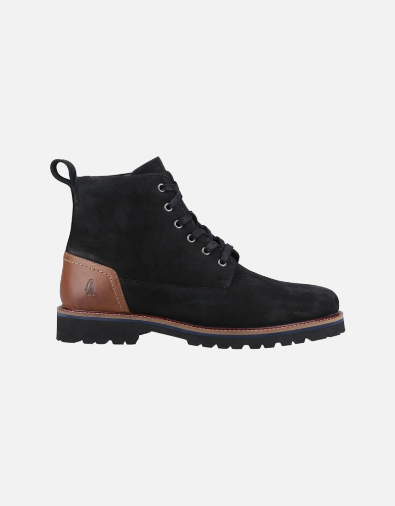 Maguire Nubuck Men's Black Ankle Boots