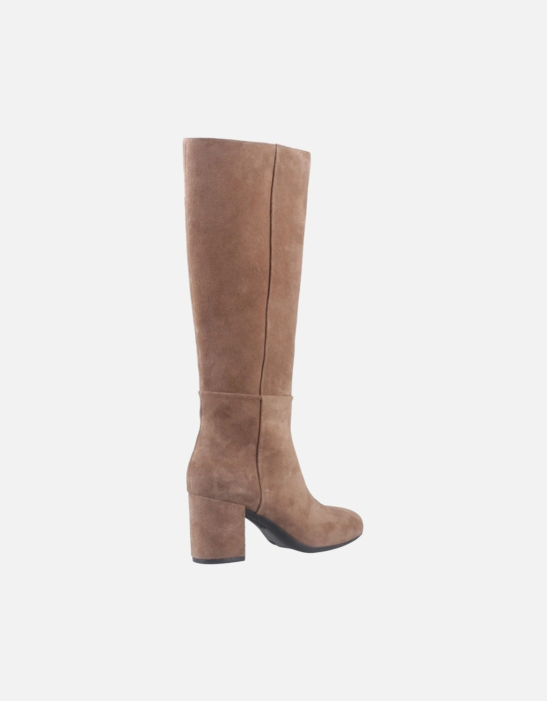 Oprah Suede Women's Mocha Heeled Knee High Boots