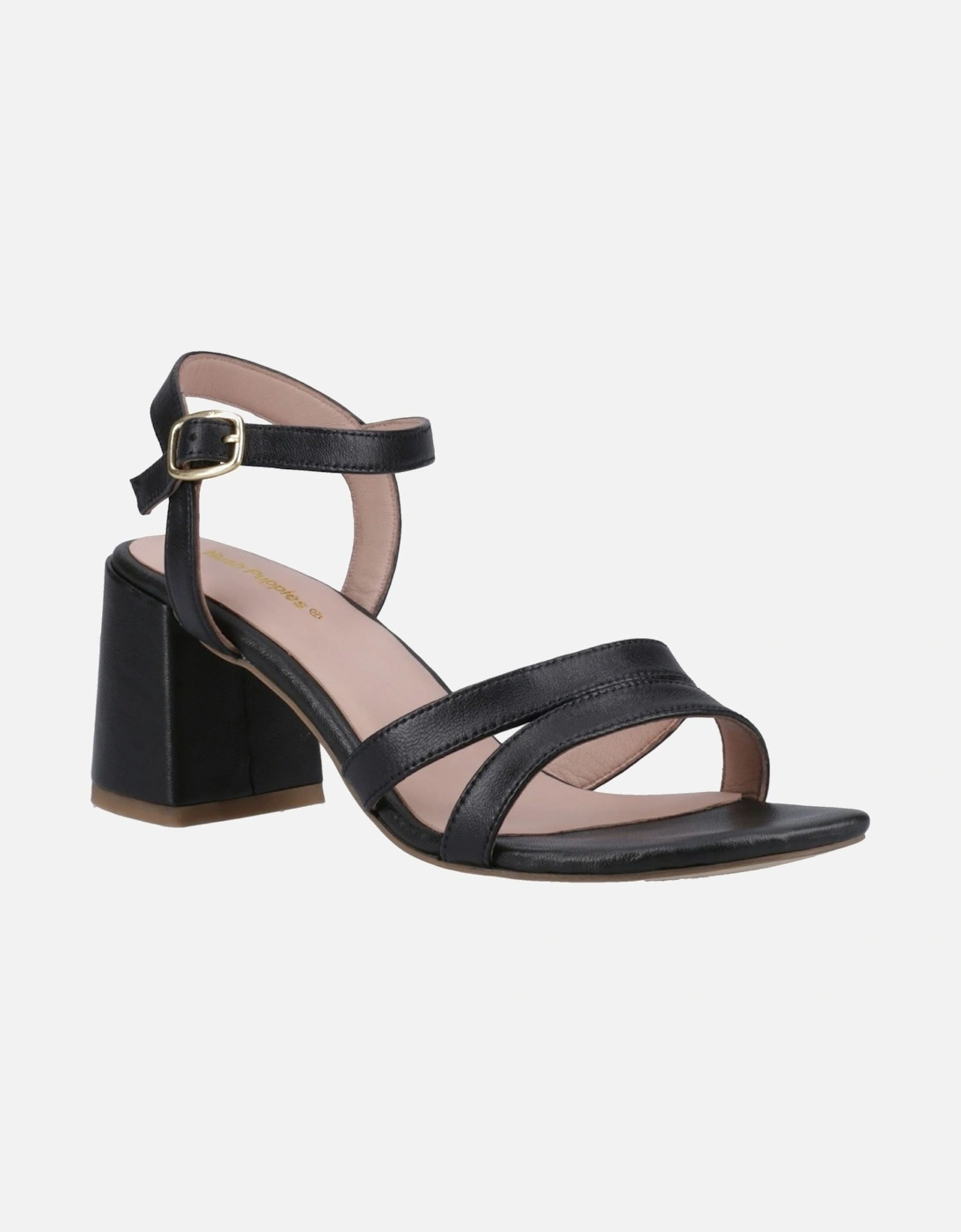 Nalani Leather Women's Black Sandals, 6 of 5