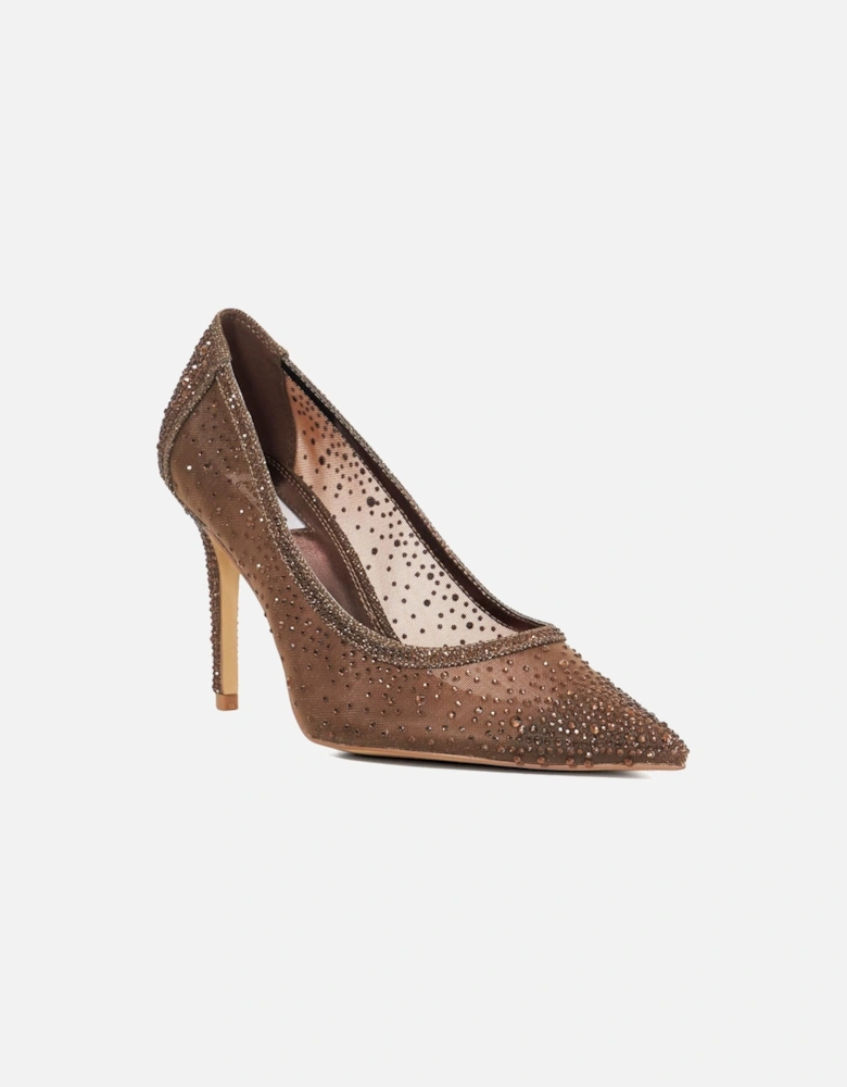 Dune Brightest Women's Dark Brown Shoes